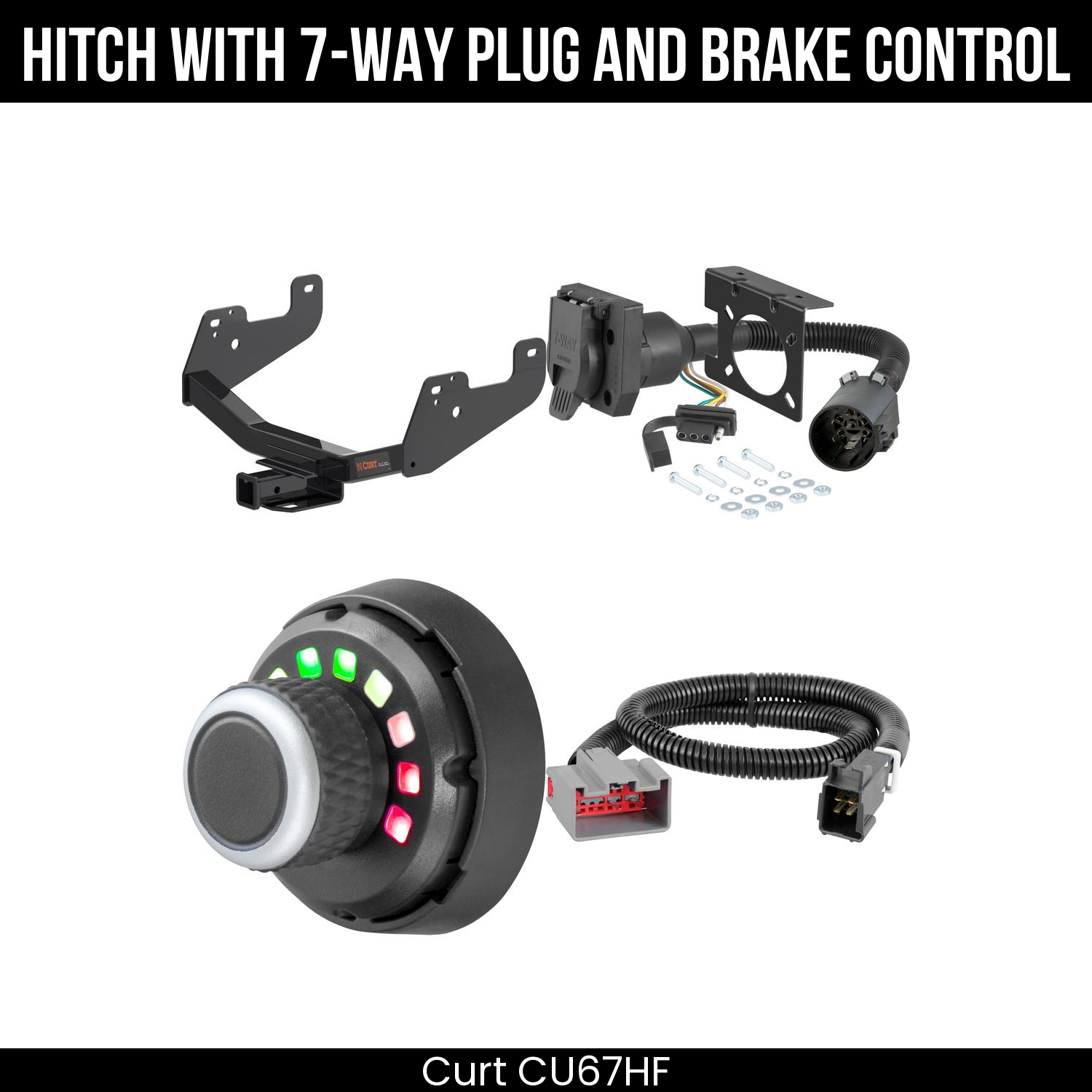 Trailer Hitch , 7-Way , Spectrum Brake Control