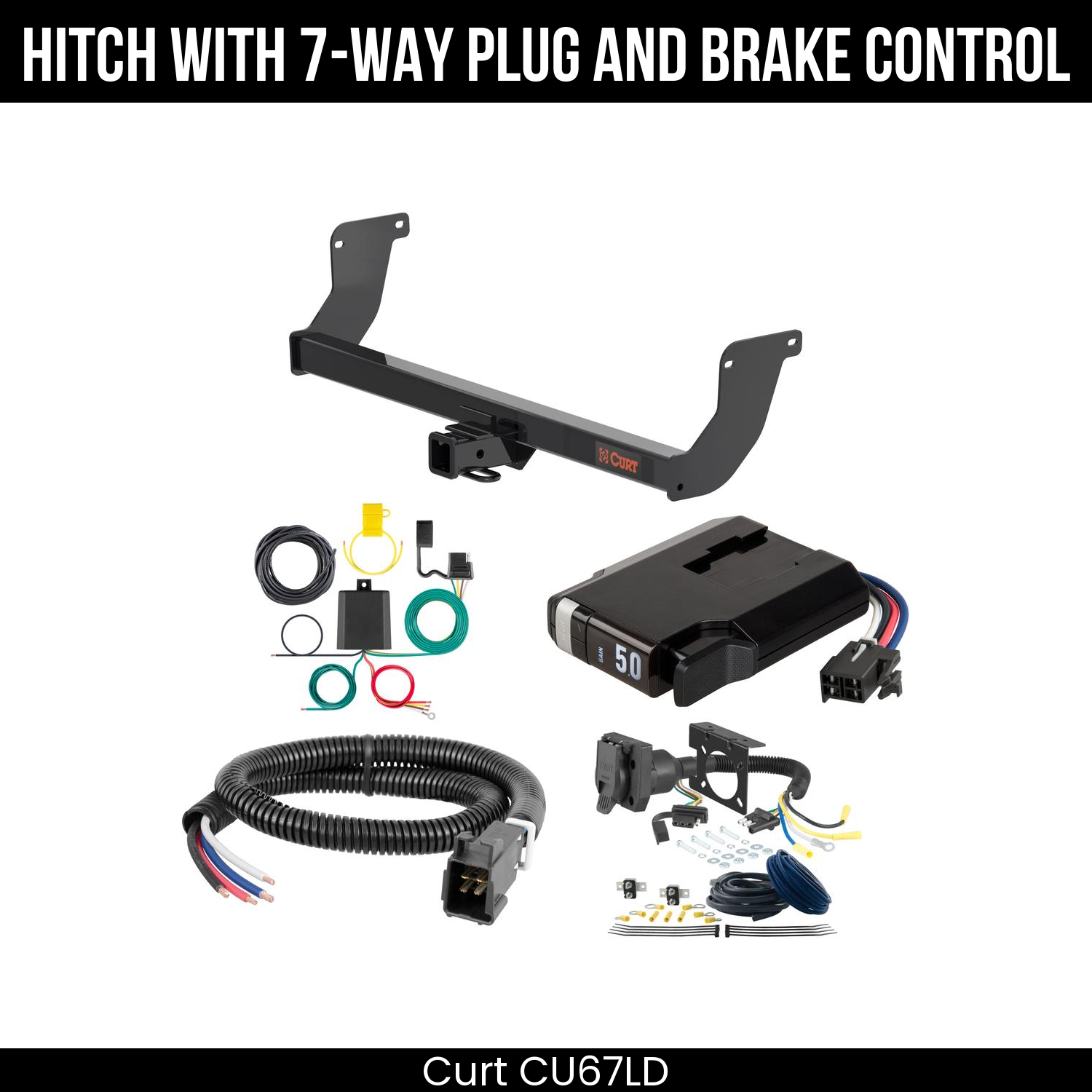 Trailer Hitch , 7-Way , TriFlex NEXT Brake Control