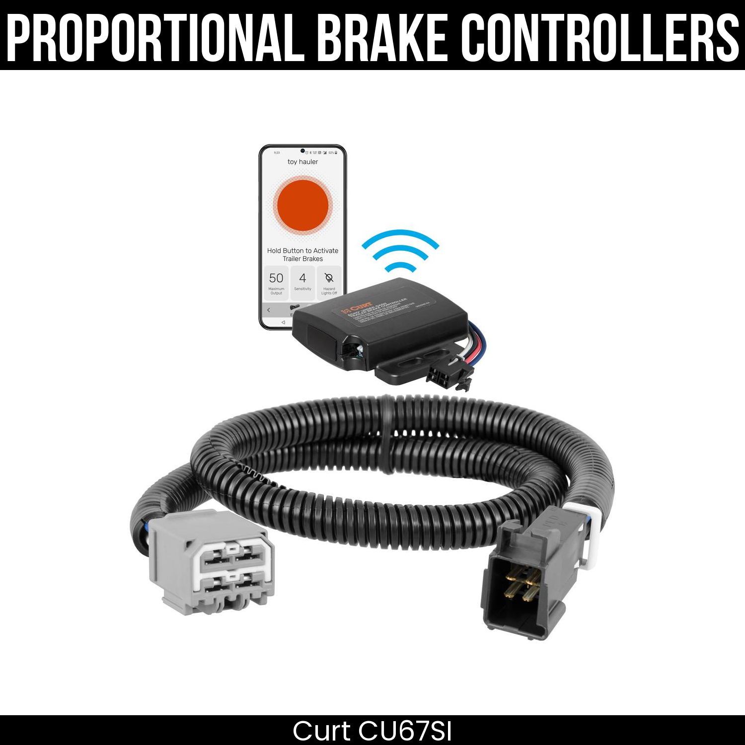 Echo Under-Dash Brake Control , Plug Adapter