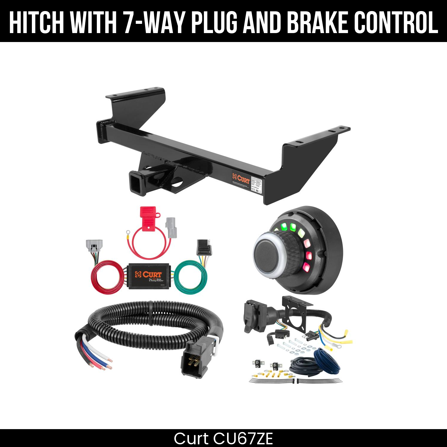 Trailer Hitch , 7-Way , Spectrum Brake Control