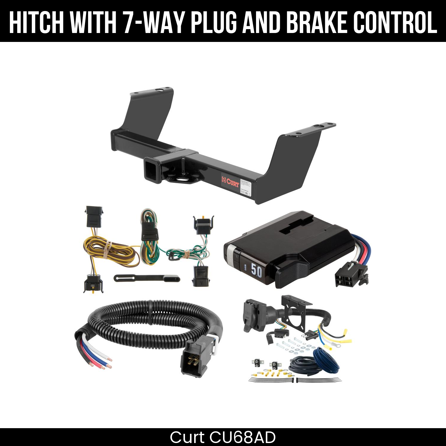 Trailer Hitch , 7-Way , TriFlex NEXT Brake Control