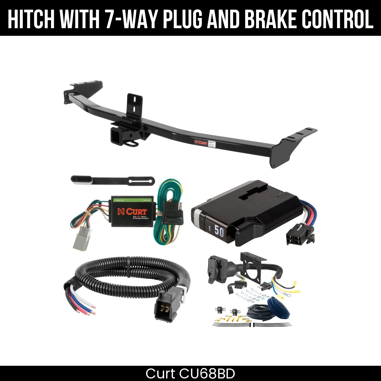 Trailer Hitch , 7-Way , TriFlex NEXT Brake Control