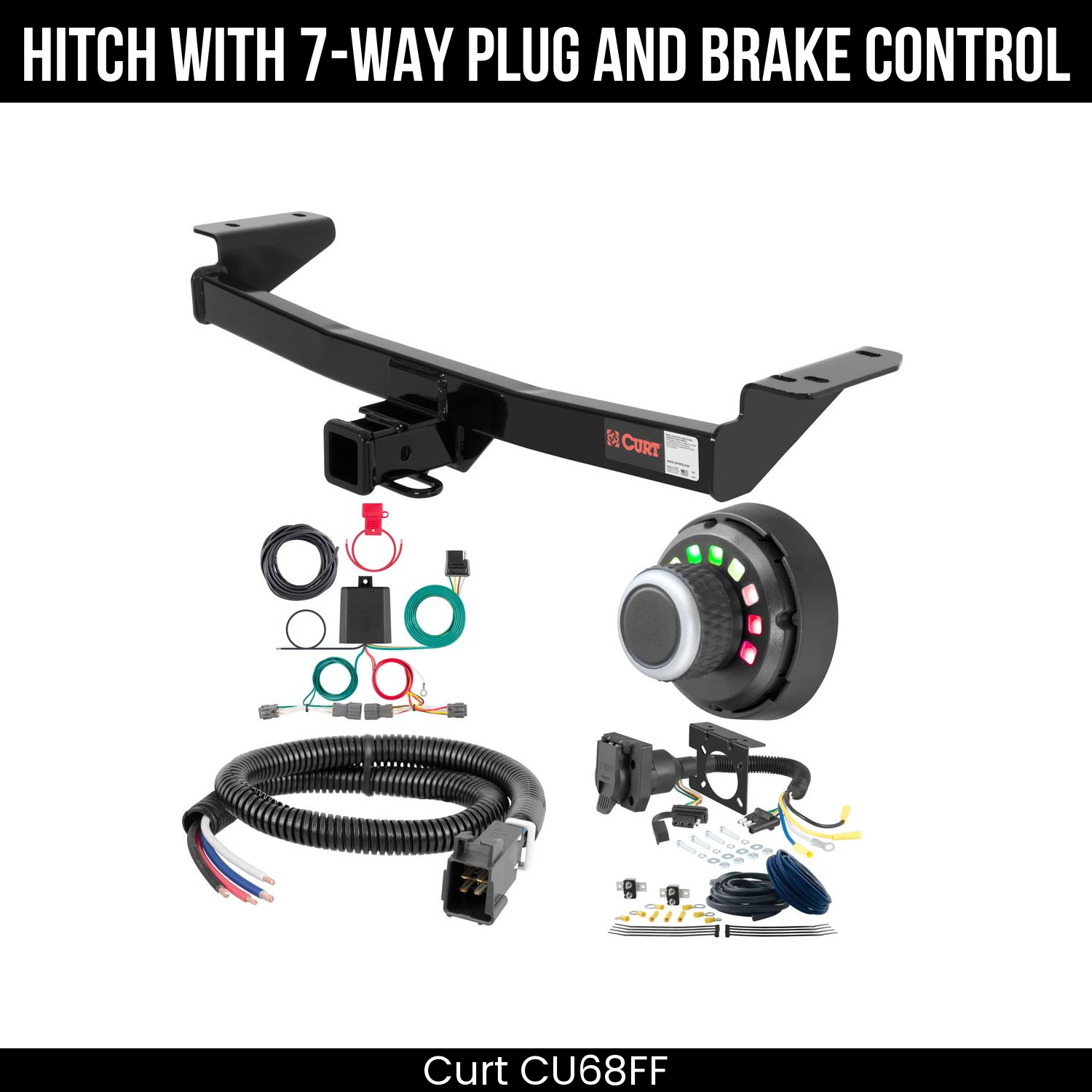 Trailer Hitch , 7-Way , Spectrum Brake Control