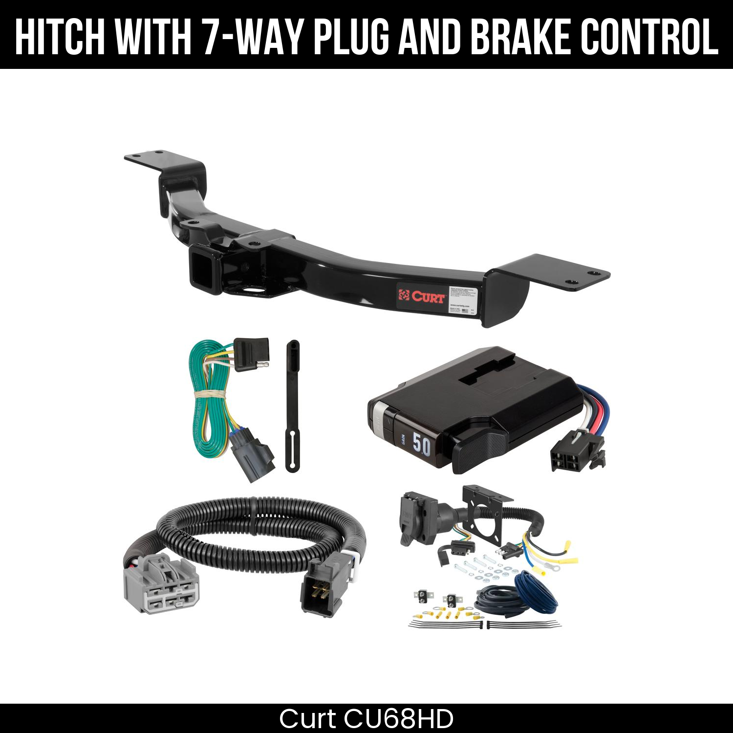 Trailer Hitch , 7-Way , TriFlex NEXT Brake Control