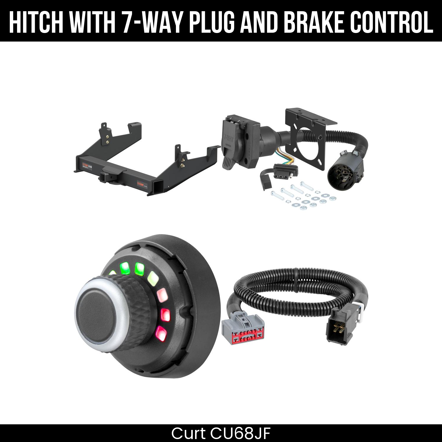 Trailer Hitch , 7-Way , Spectrum Brake Control