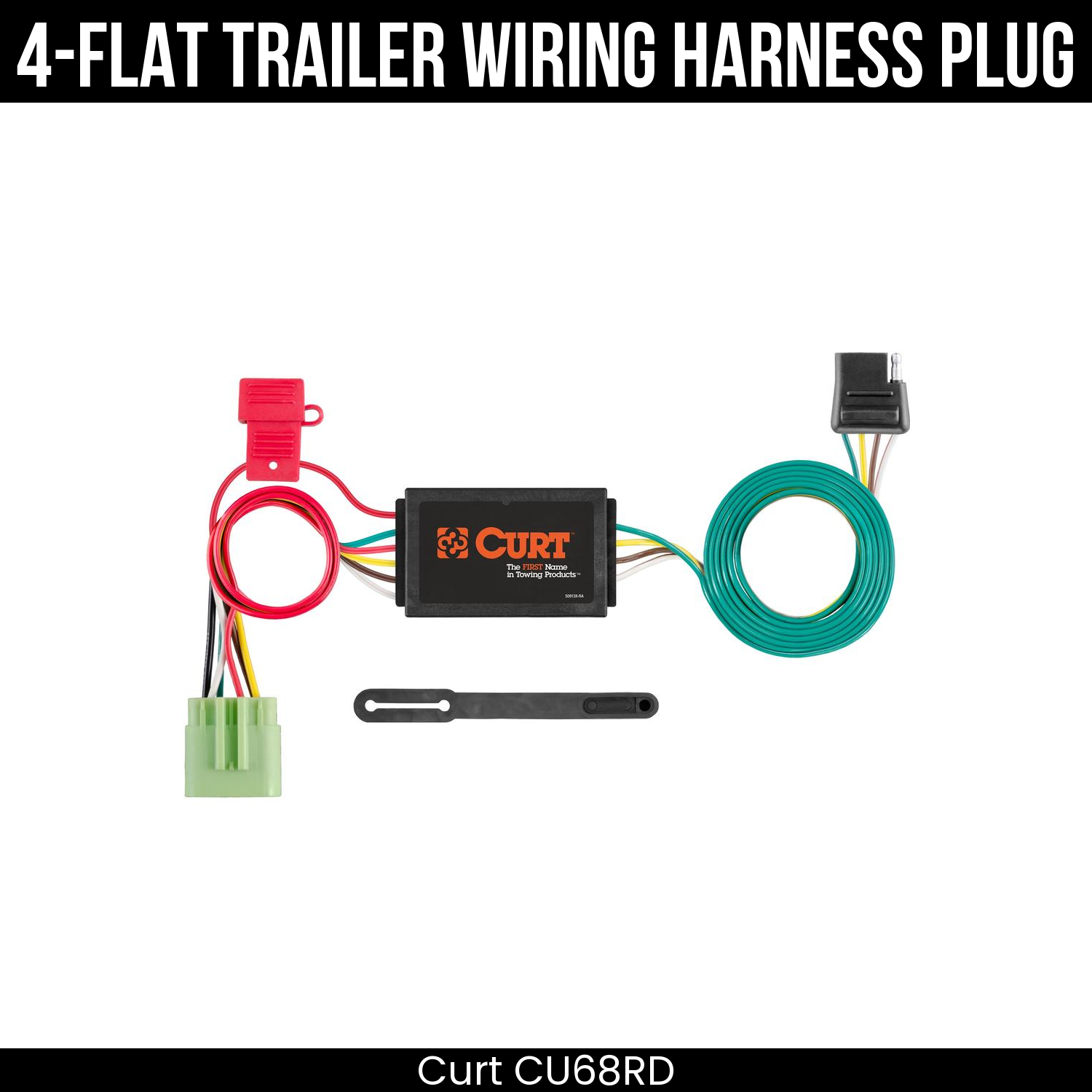 Trailer Wiring 4-Flat Plug Only