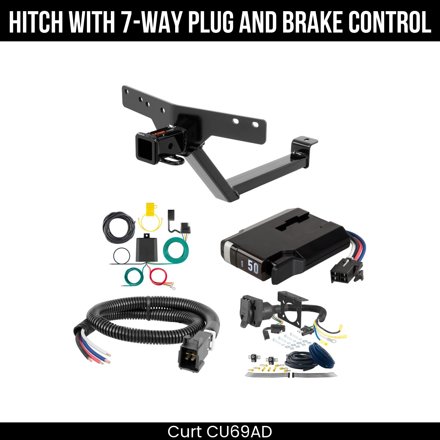 Trailer Hitch , 7-Way , TriFlex NEXT Brake Control