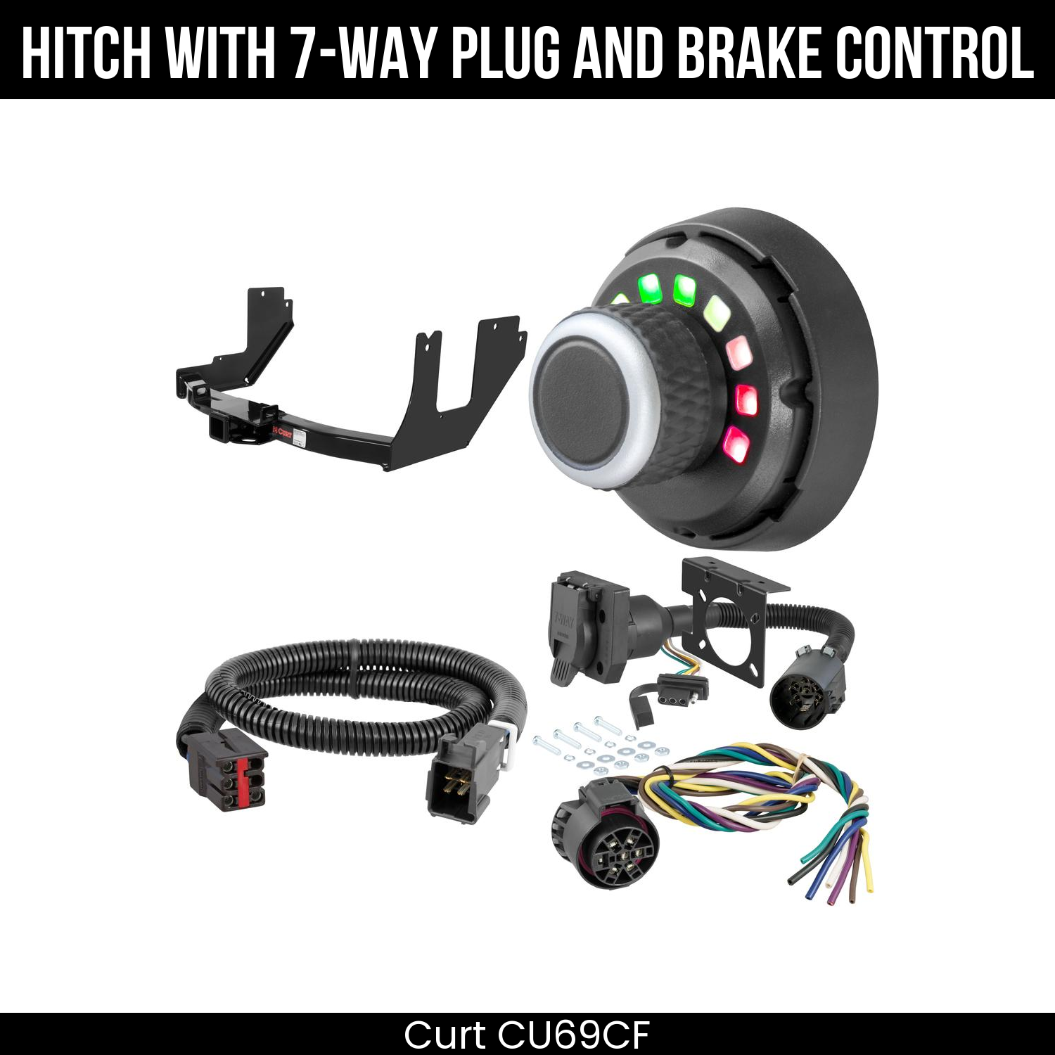 Trailer Hitch , 7-Way , Spectrum Brake Control