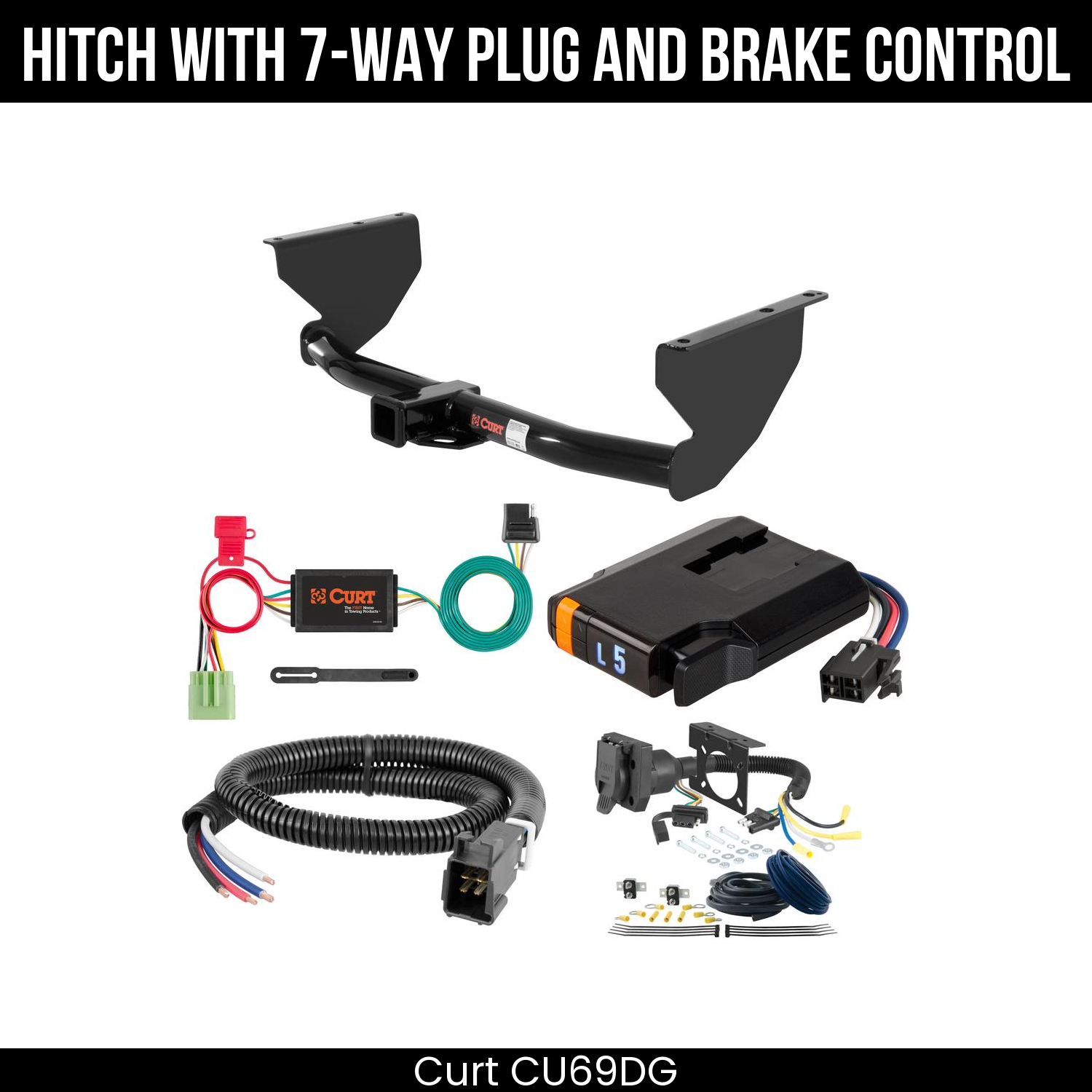 Trailer Hitch , 7-Way , Discovery Next Brake Control