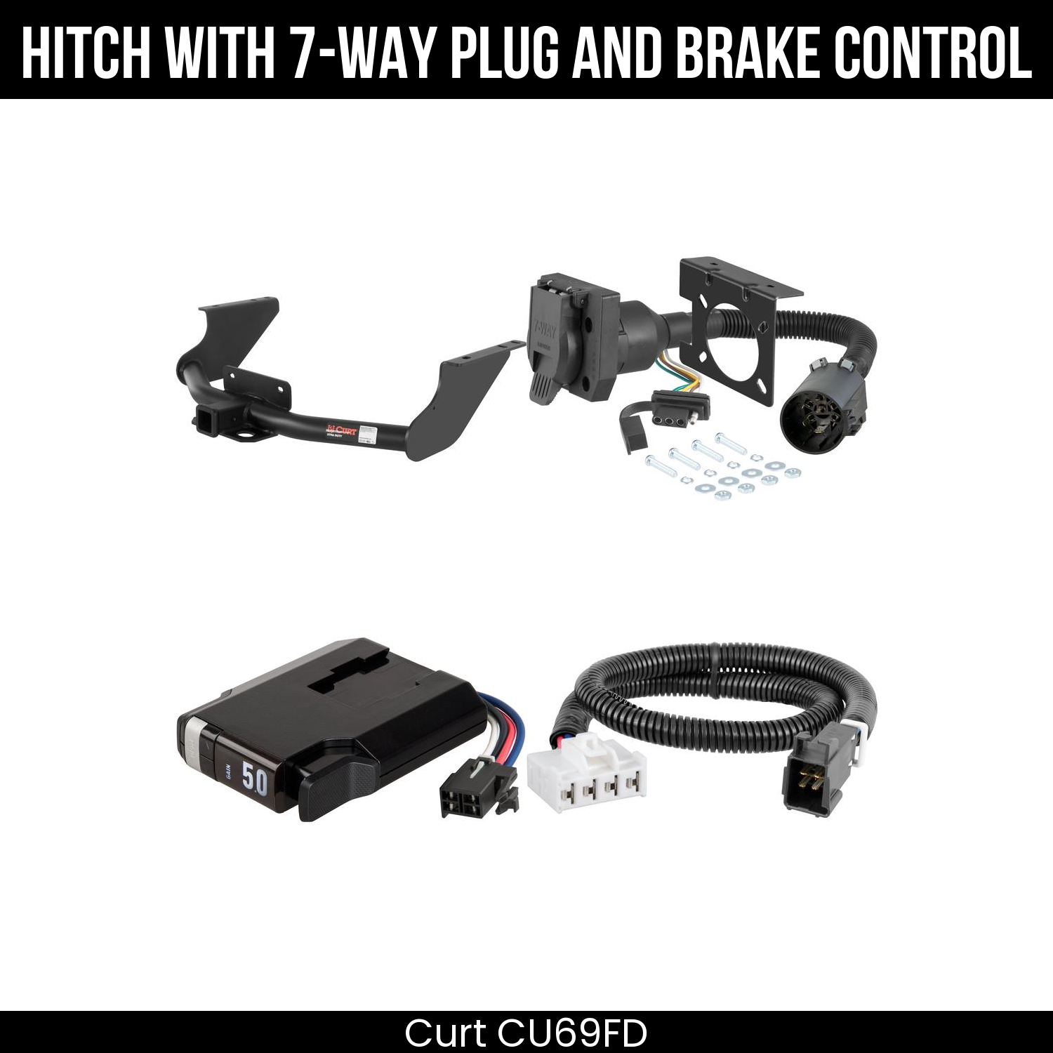 Trailer Hitch , 7-Way , TriFlex NEXT Brake Control