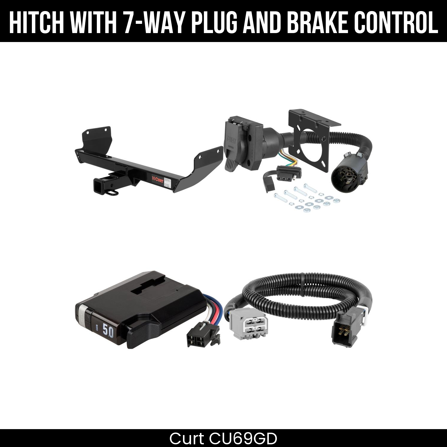 Trailer Hitch , 7-Way , TriFlex NEXT Brake Control