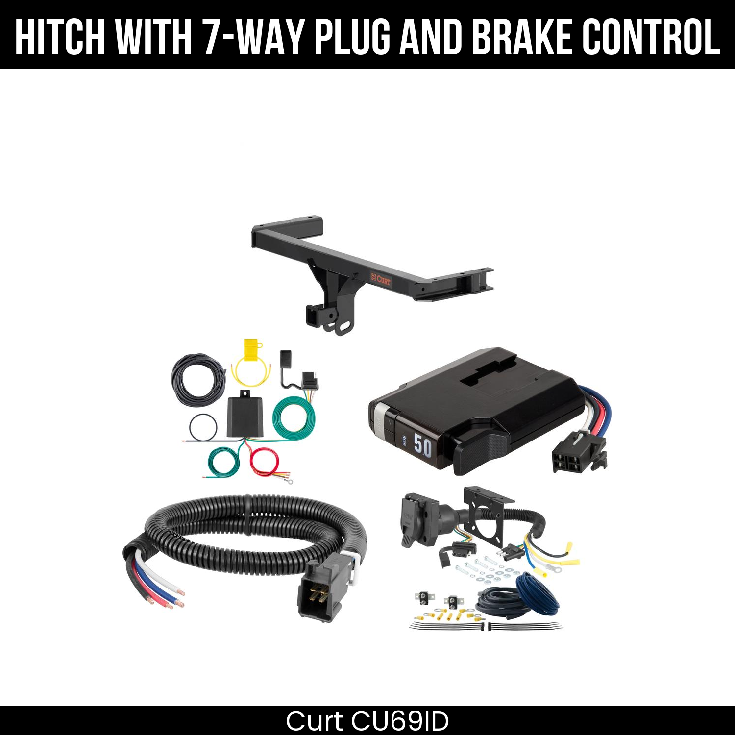 Trailer Hitch , 7-Way , TriFlex NEXT Brake Control