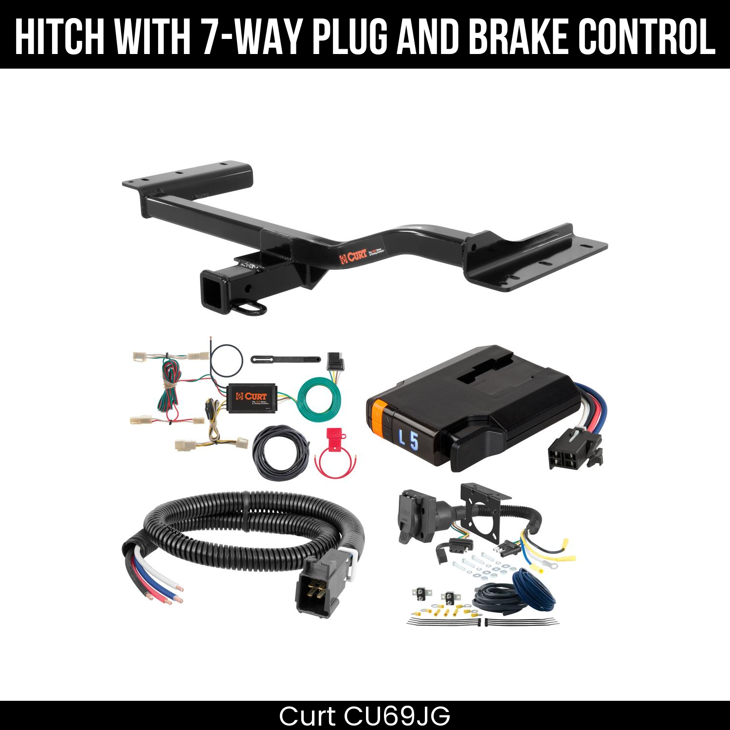 Trailer Hitch , 7-Way , Discovery Next Brake Control