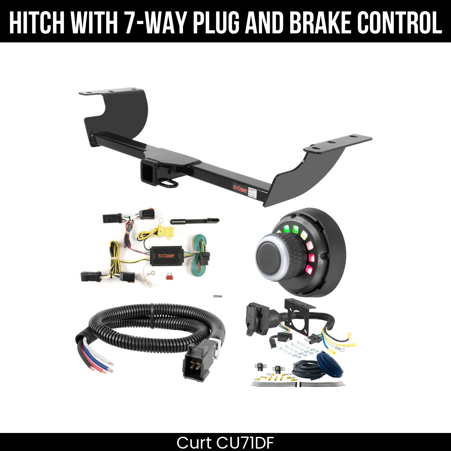 Trailer Hitch , 7-Way , Spectrum Brake Control