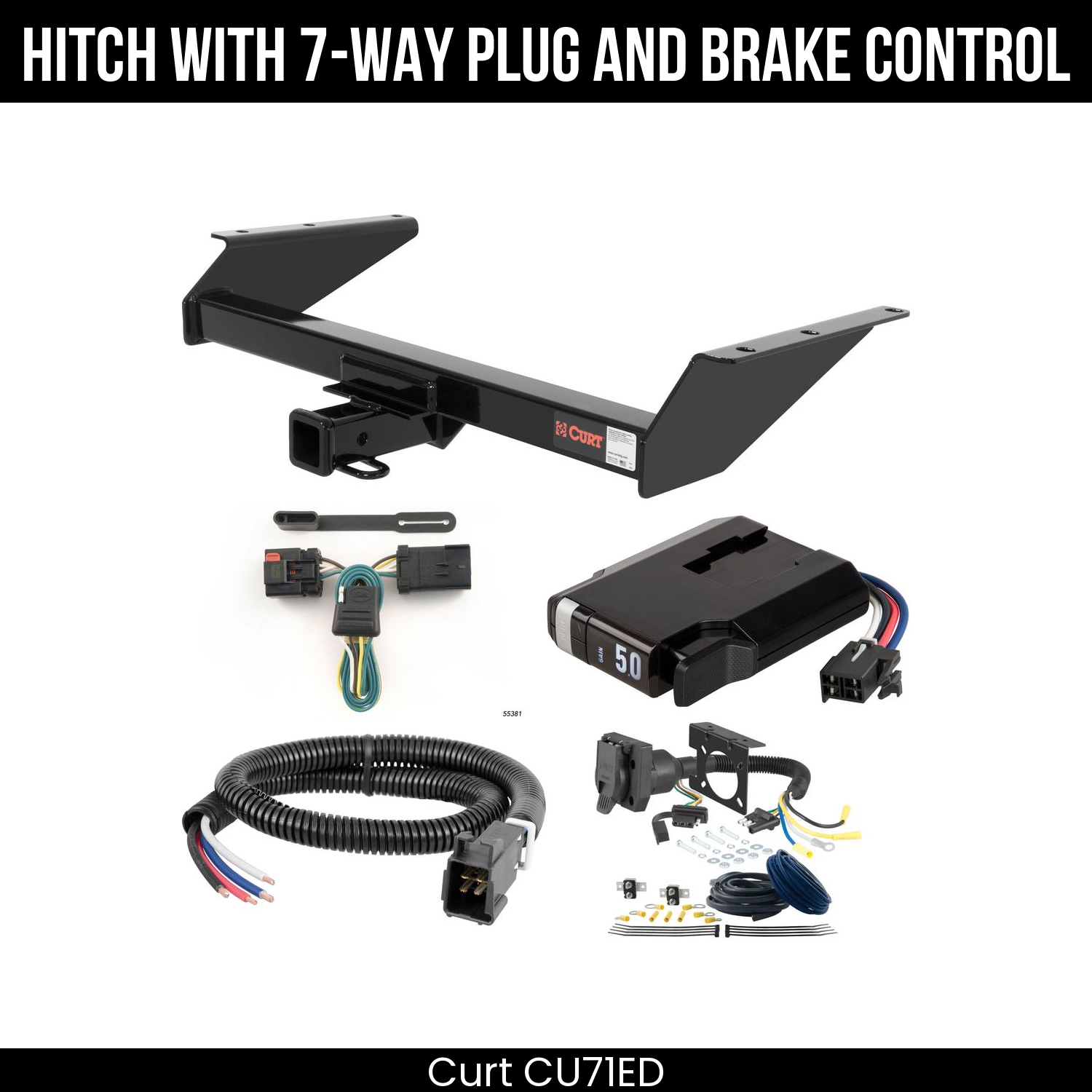 Trailer Hitch , 7-Way , TriFlex NEXT Brake Control