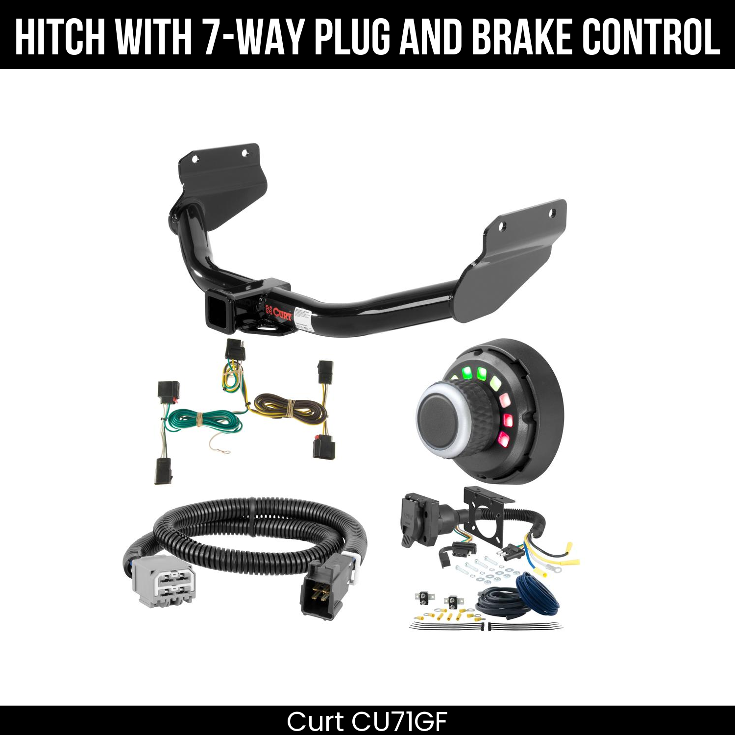 Trailer Hitch , 7-Way , Spectrum Brake Control