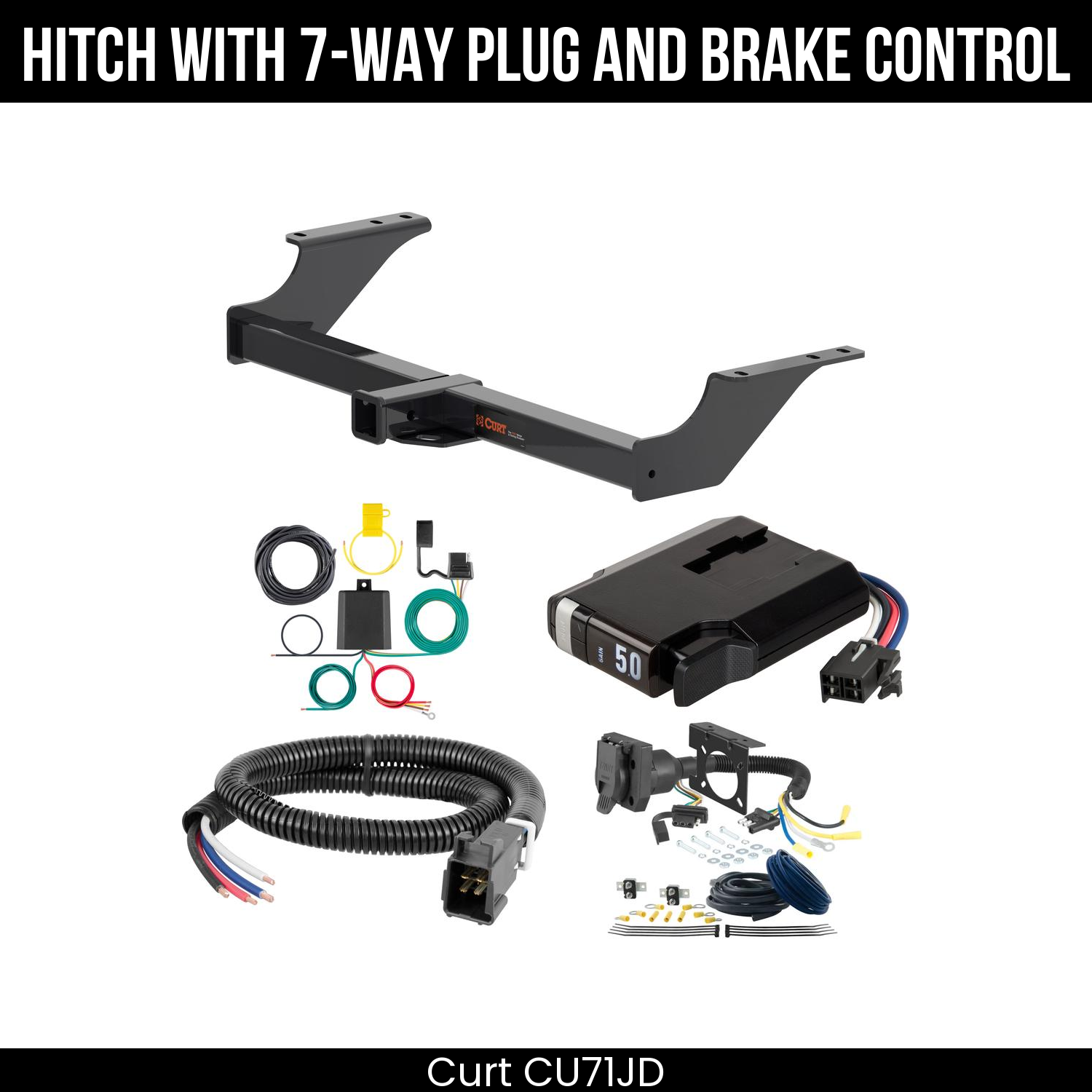 Trailer Hitch , 7-Way , TriFlex NEXT Brake Control