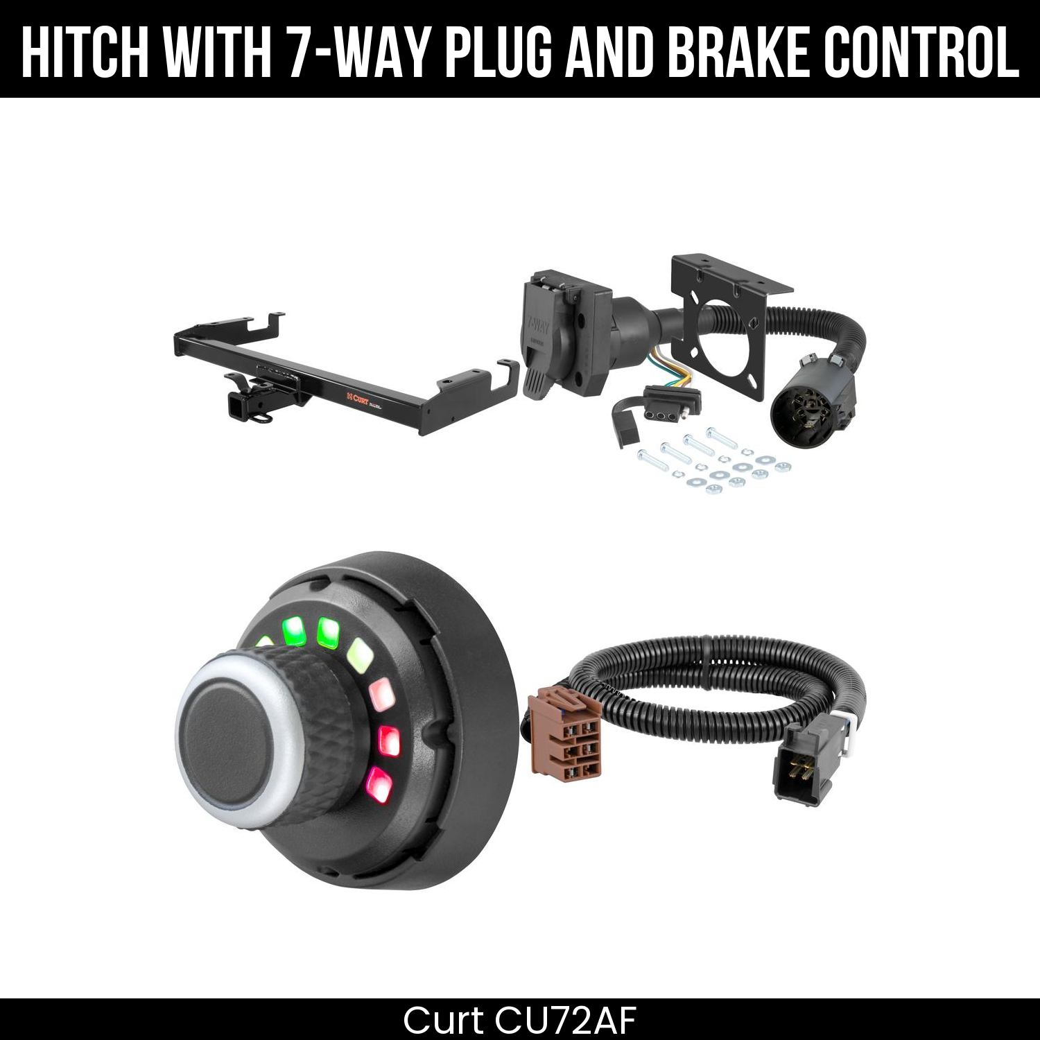 Trailer Hitch , 7-Way , Spectrum Brake Control
