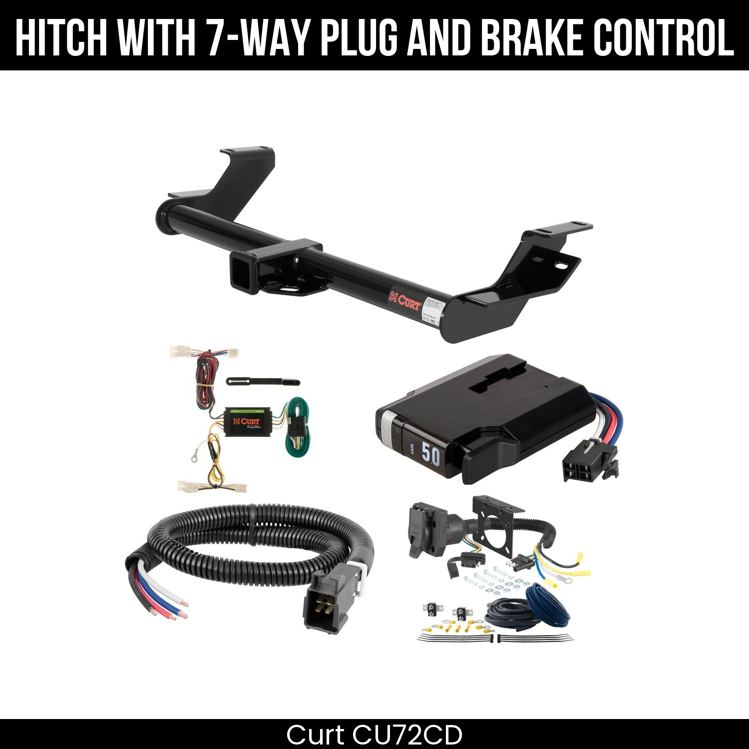 Trailer Hitch , 7-Way , TriFlex NEXT Brake Control