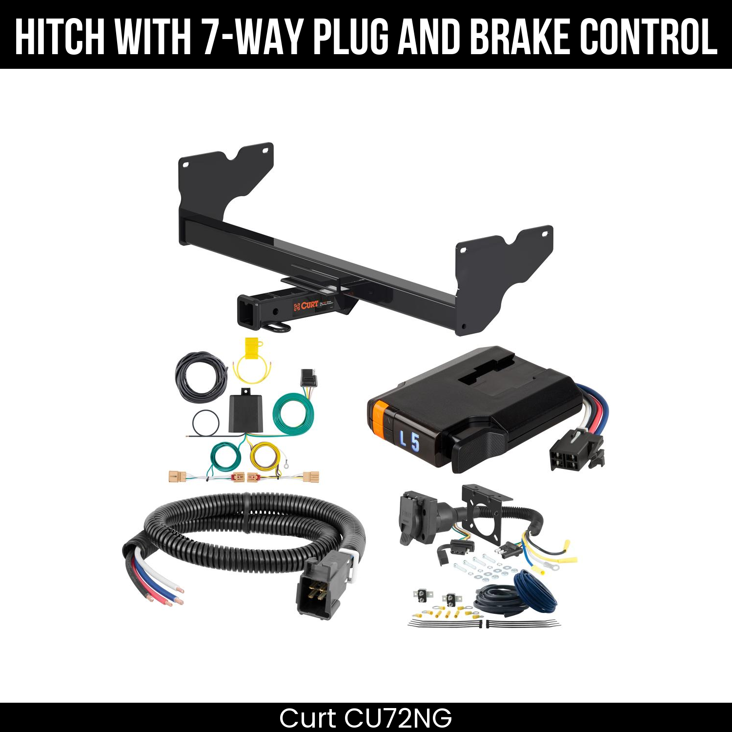 Trailer Hitch , 7-Way , Discovery Next Brake Control