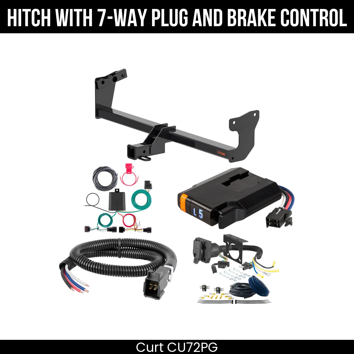 Trailer Hitch , 7-Way , Discovery Next Brake Control