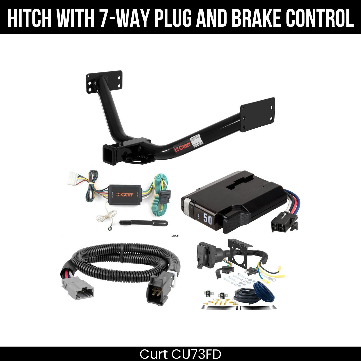 Trailer Hitch , 7-Way , TriFlex NEXT Brake Control