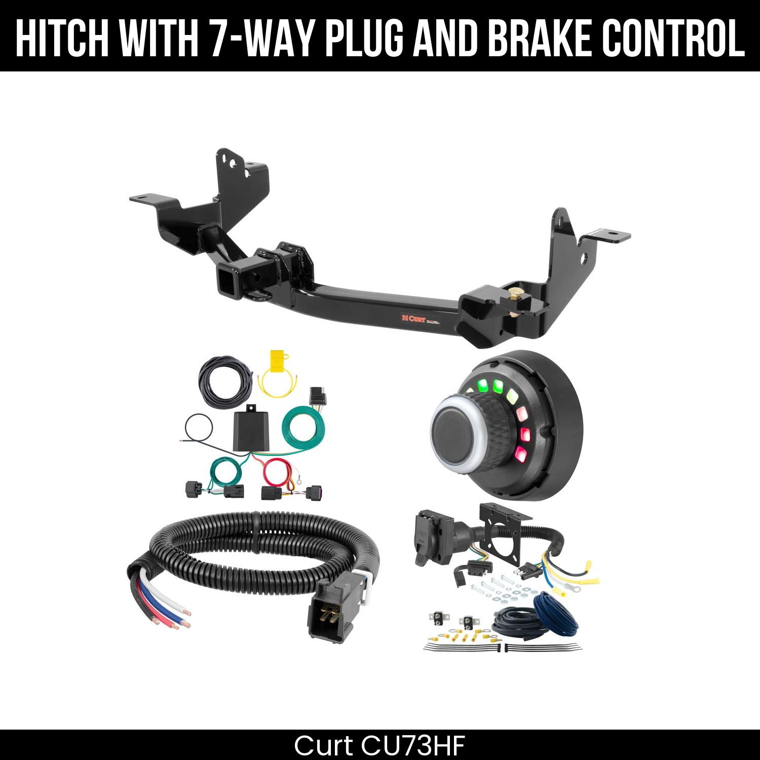 Trailer Hitch , 7-Way , Spectrum Brake Control