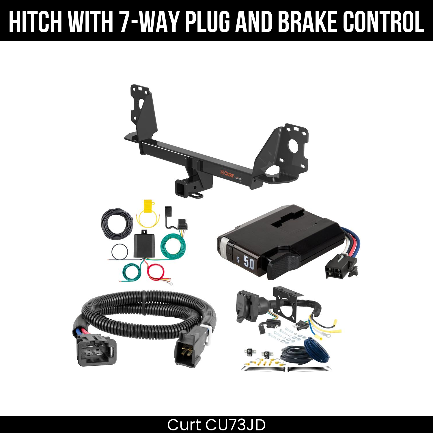 Trailer Hitch , 7-Way , TriFlex NEXT Brake Control