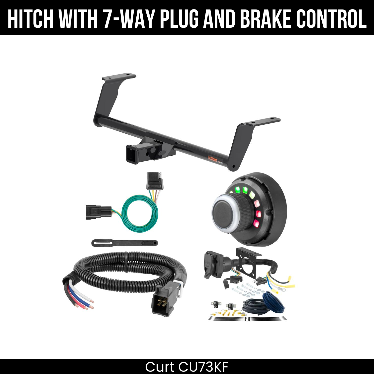 Trailer Hitch , 7-Way , Spectrum Brake Control
