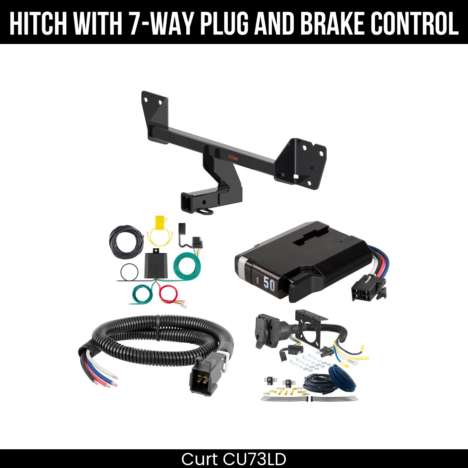 Trailer Hitch , 7-Way , TriFlex NEXT Brake Control