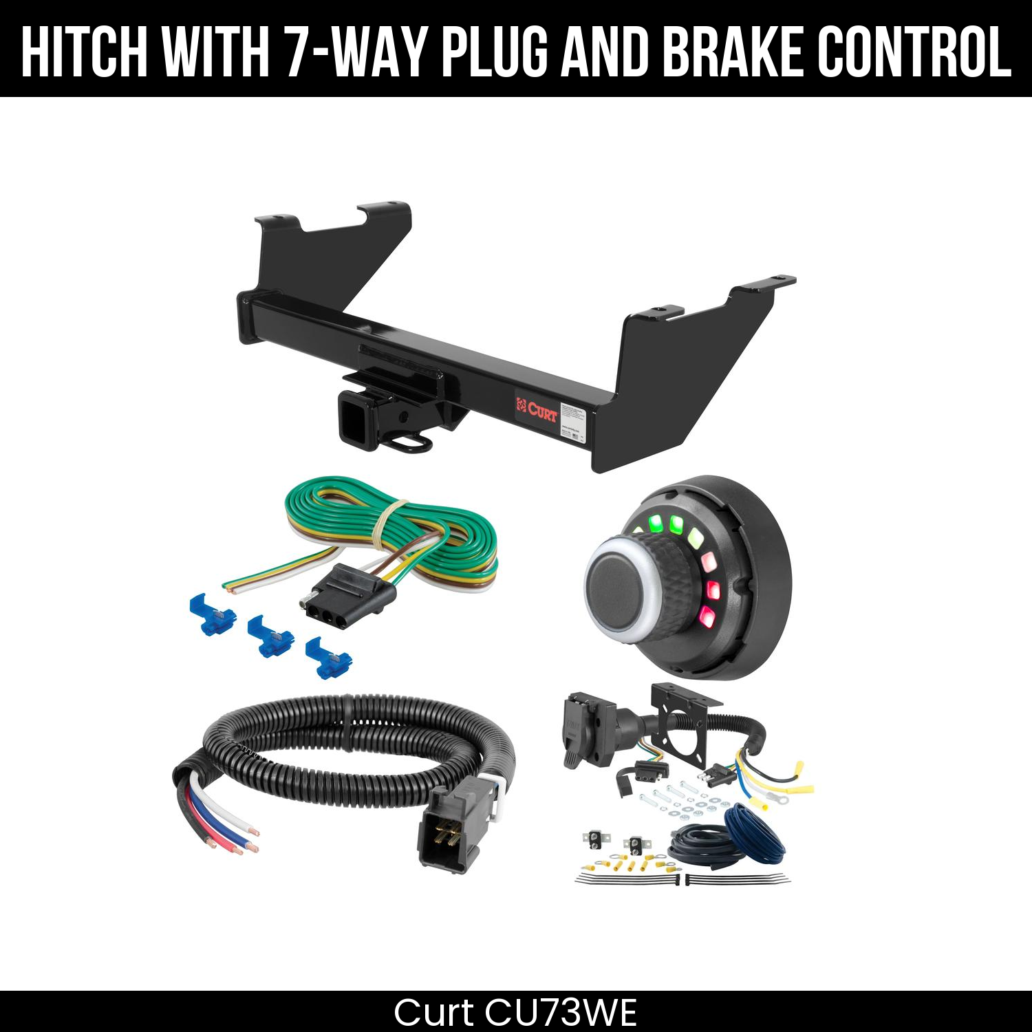 Trailer Hitch , 7-Way , Spectrum Brake Control