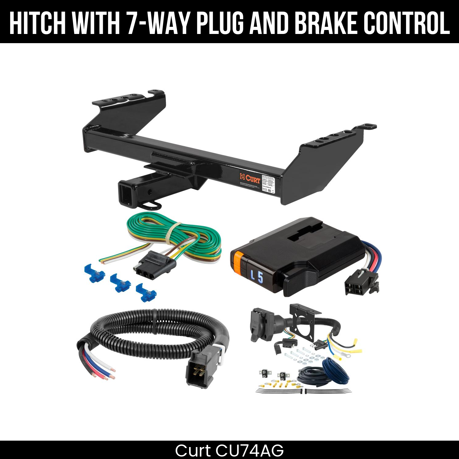 Trailer Hitch , 7-Way , Discovery Next Brake Control