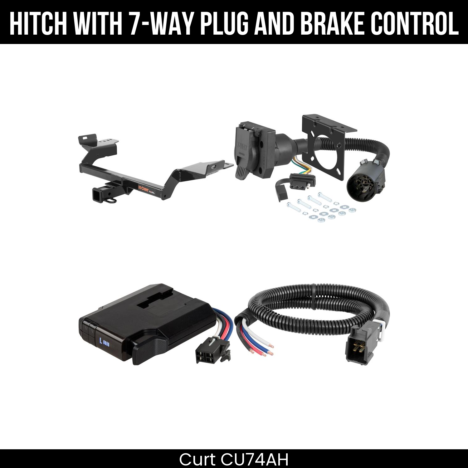 Trailer Hitch , 7-Way , Venturer Brake Control
