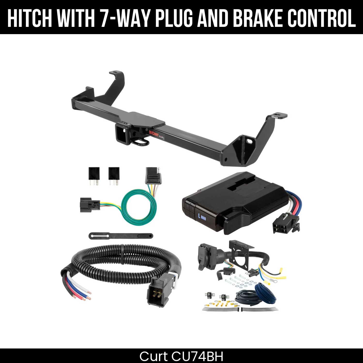 Trailer Hitch , 7-Way , Venturer Brake Control