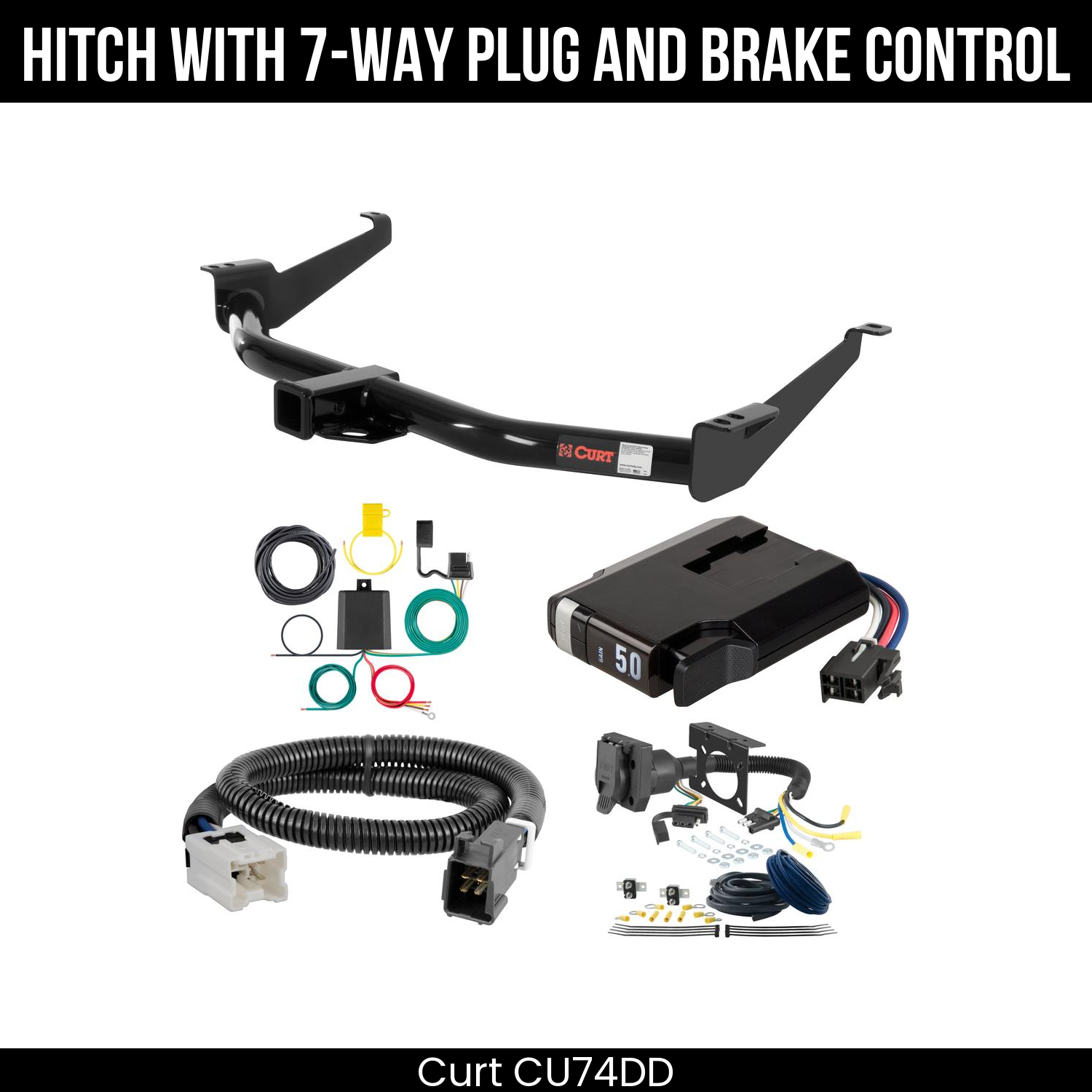 Trailer Hitch , 7-Way , TriFlex NEXT Brake Control