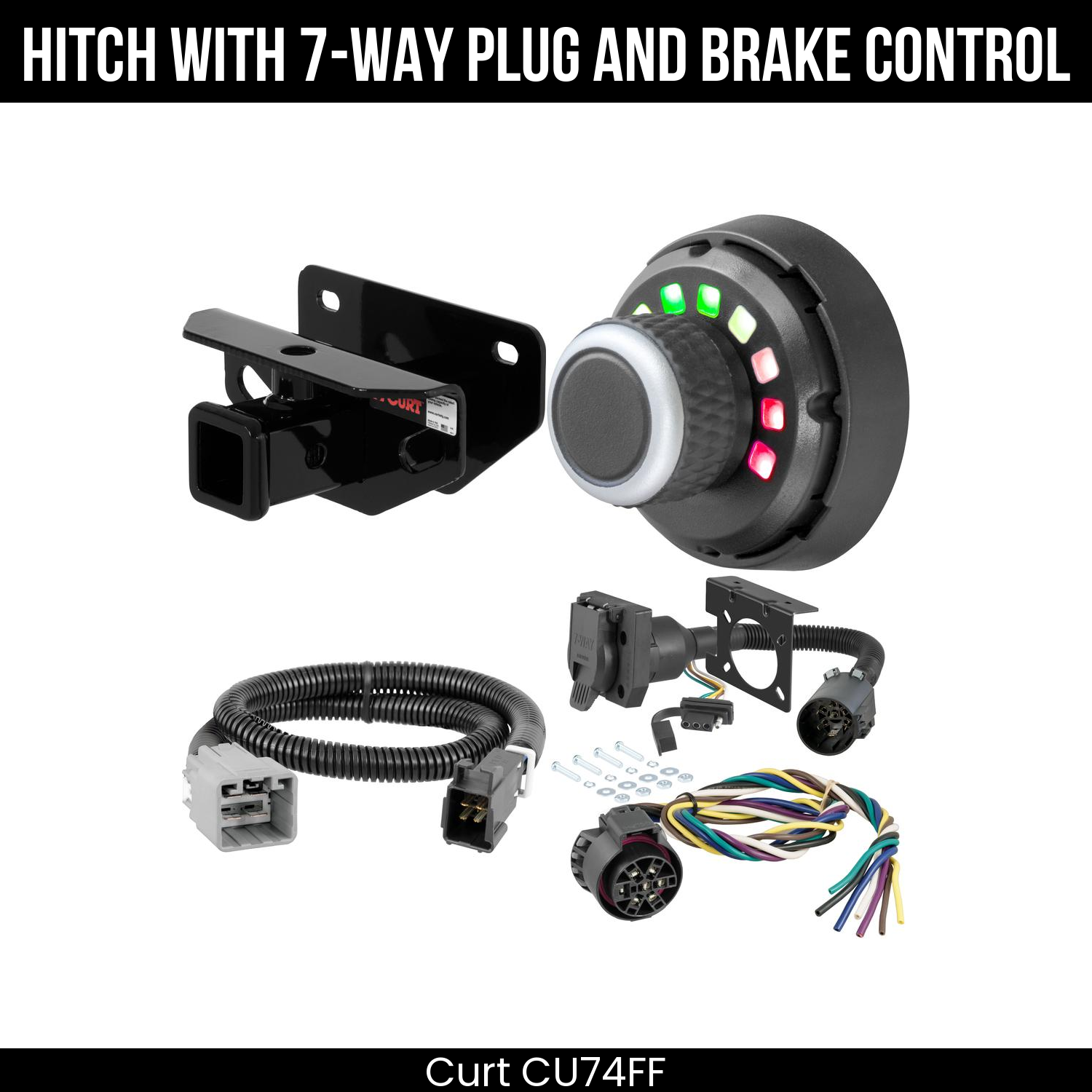 Trailer Hitch , 7-Way , Spectrum Brake Control
