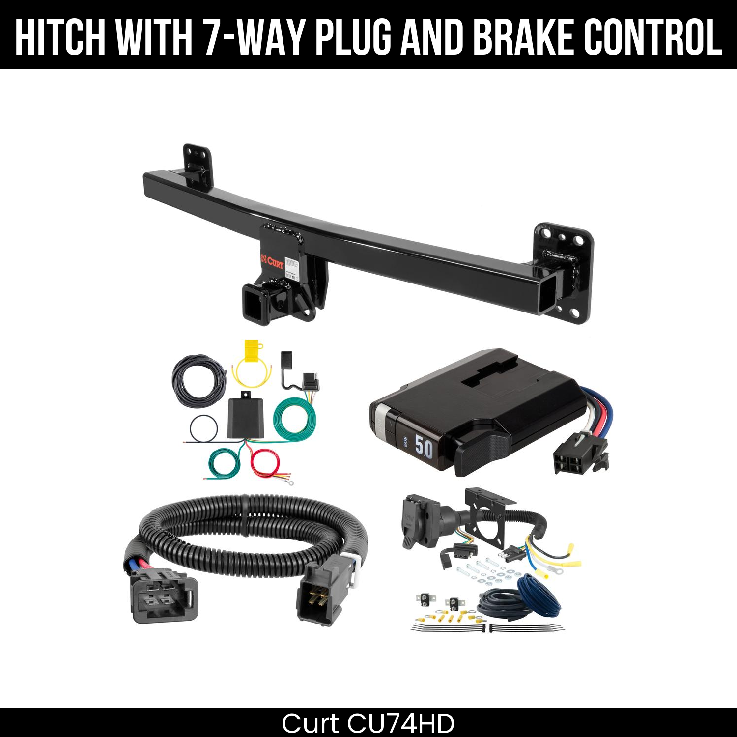 Trailer Hitch , 7-Way , TriFlex NEXT Brake Control