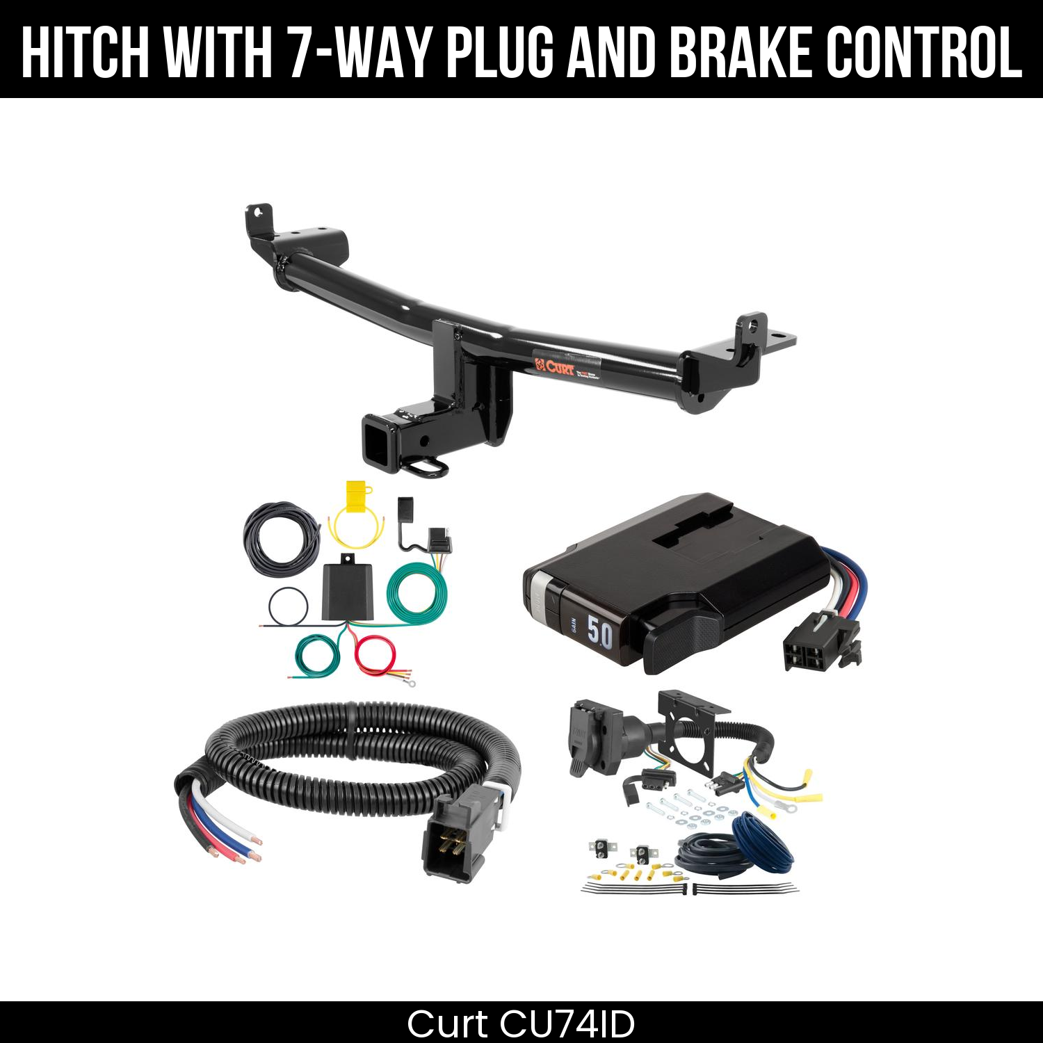 Trailer Hitch , 7-Way , TriFlex NEXT Brake Control