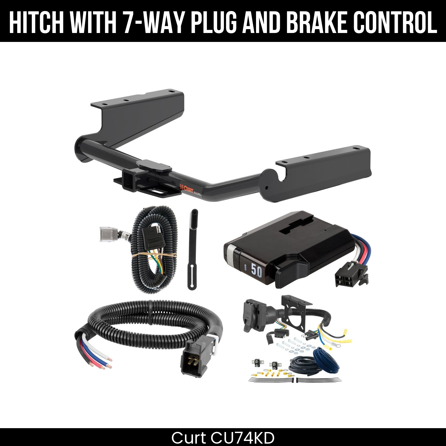 Trailer Hitch , 7-Way , TriFlex NEXT Brake Control