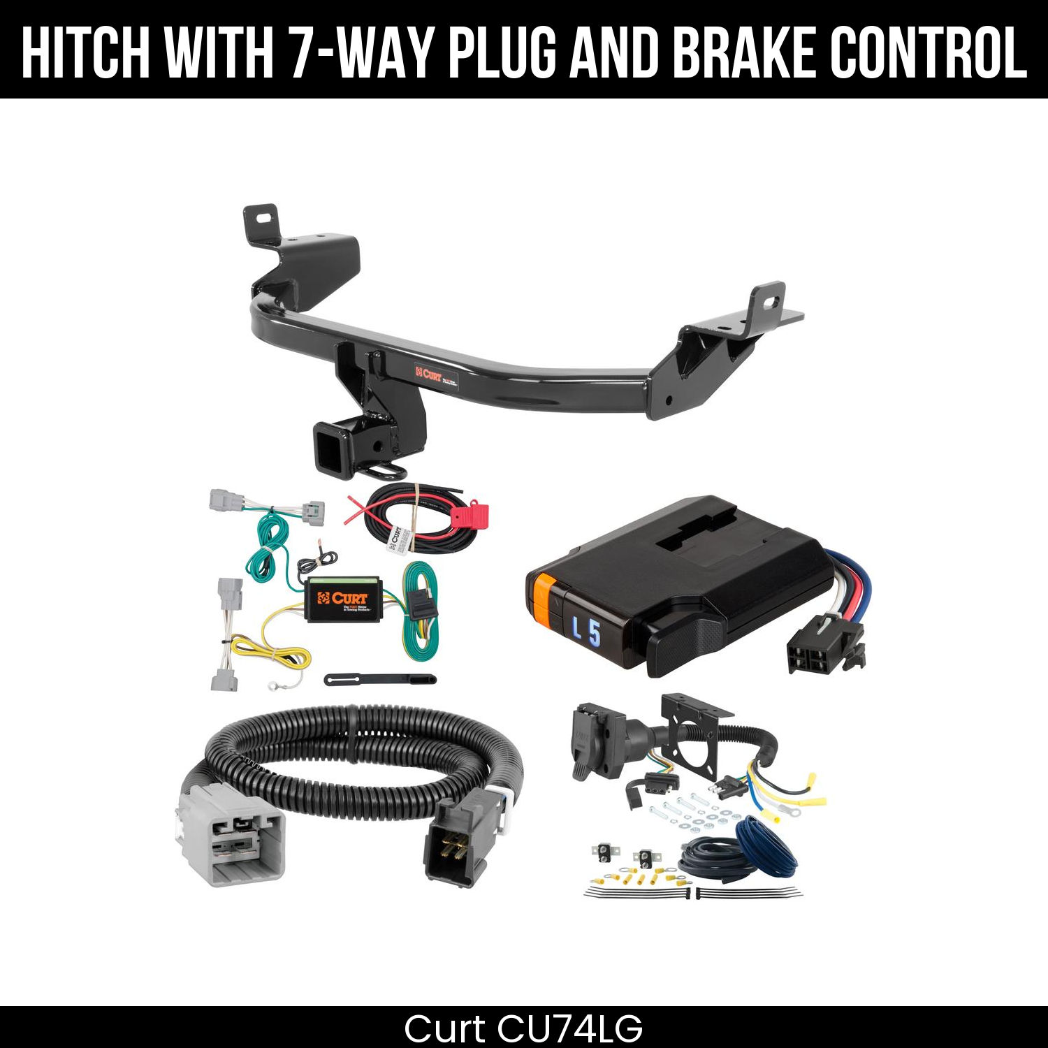 Trailer Hitch , 7-Way , Discovery Next Brake Control