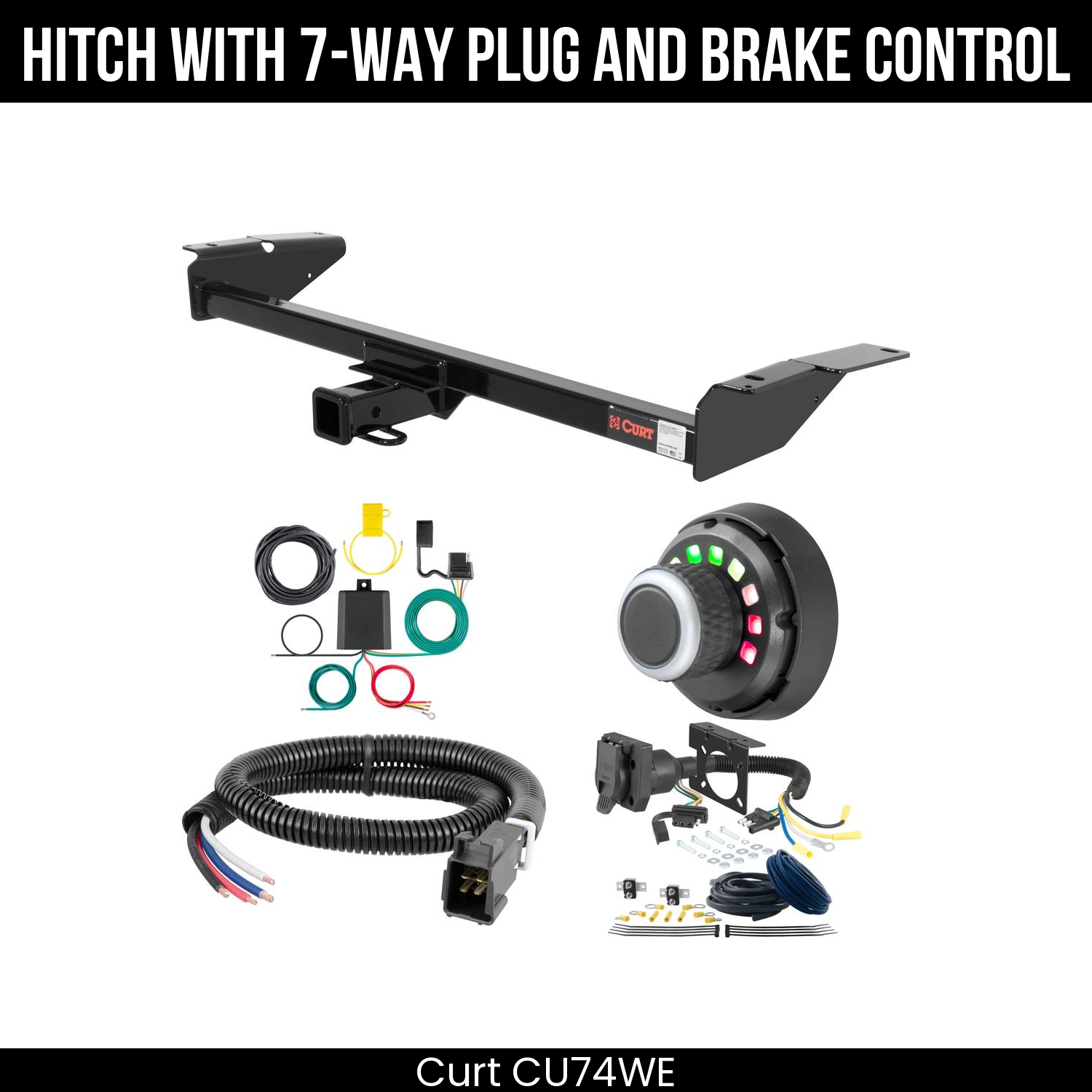 Trailer Hitch , 7-Way , Spectrum Brake Control