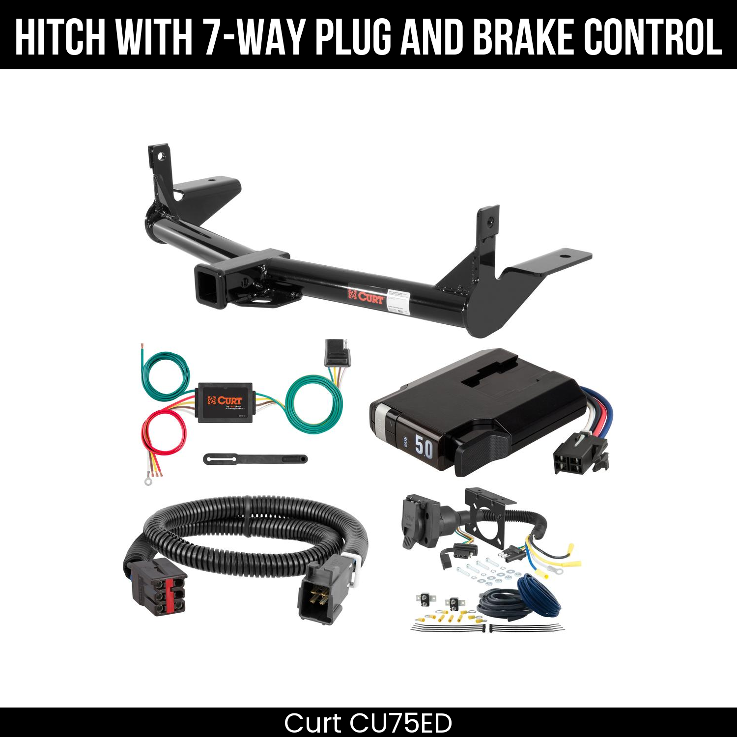 Trailer Hitch , 7-Way , TriFlex NEXT Brake Control