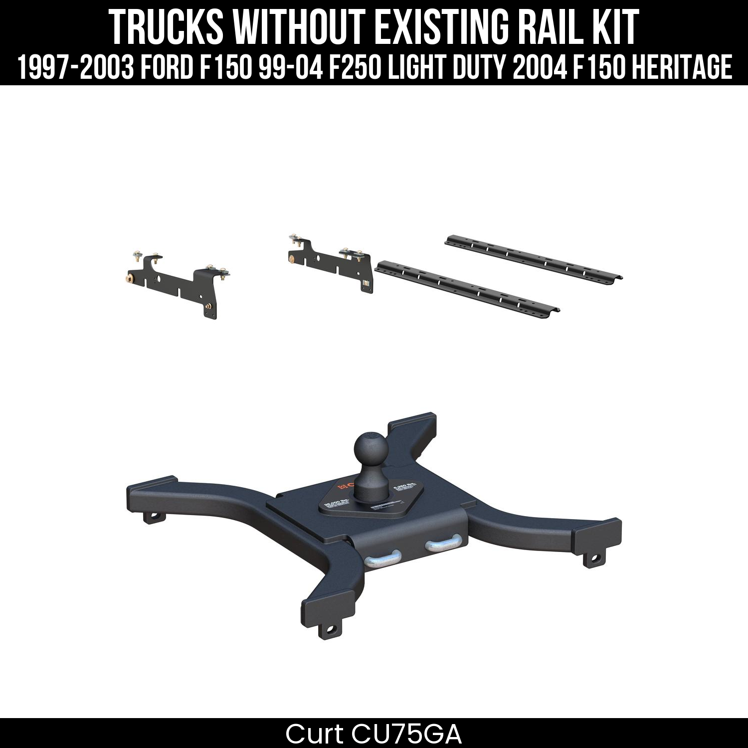 Custom 5th Wheel Brackets,Universal 5th Wheel Base Rails,Spyder Gooseneck Hitch