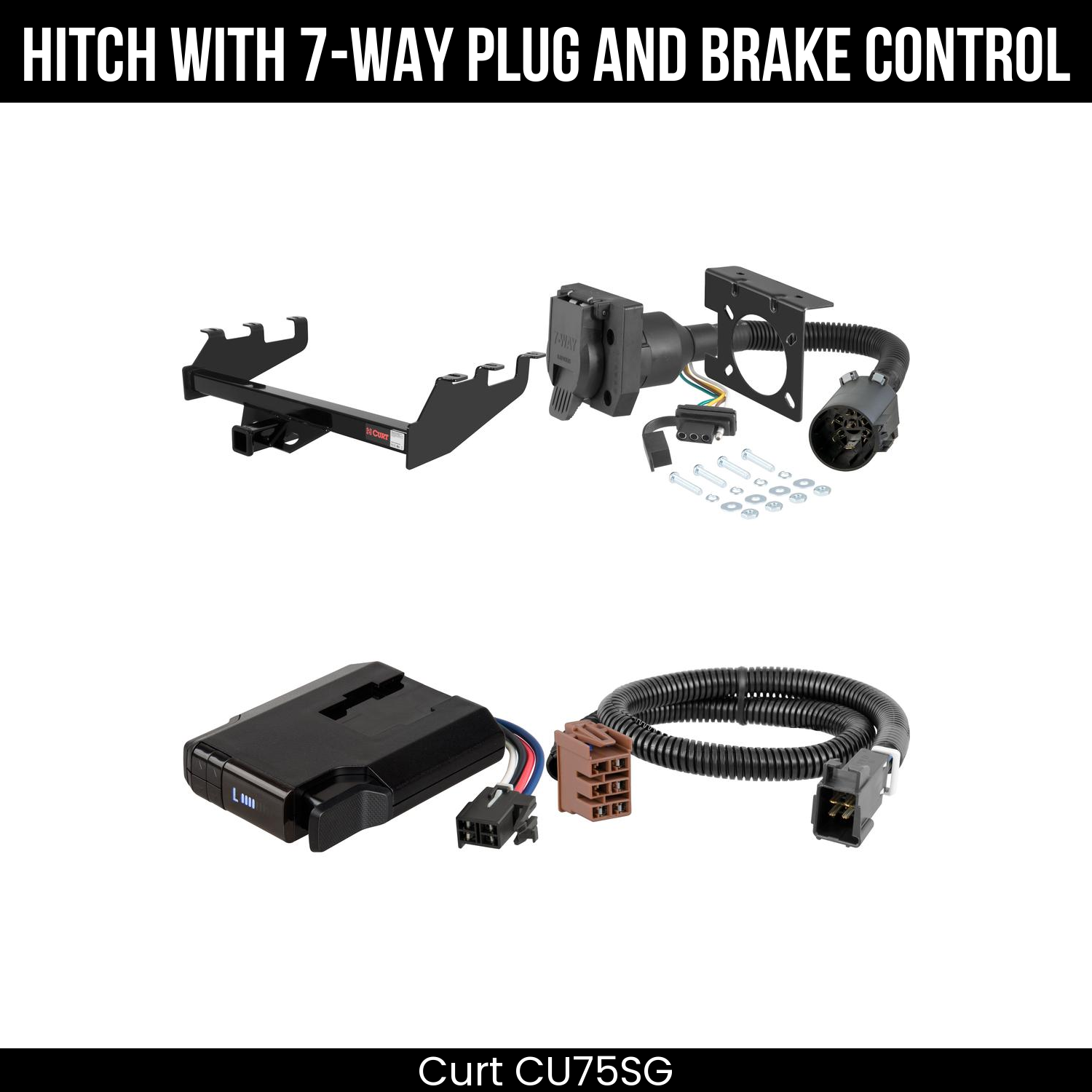 Trailer Hitch , 7-Way , Venturer Brake Control