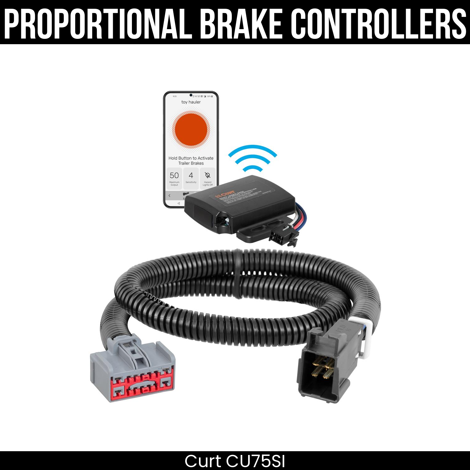 Echo Under-Dash Brake Control , Plug Adapter