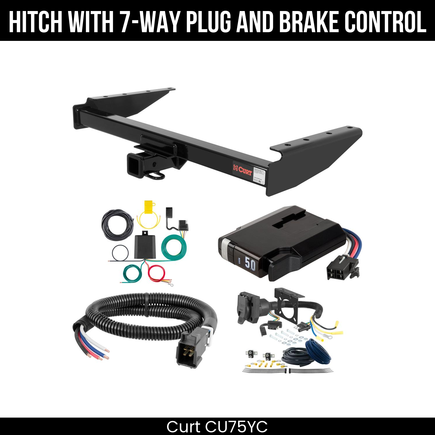 Trailer Hitch , 7-Way , TriFlex NEXT Brake Control