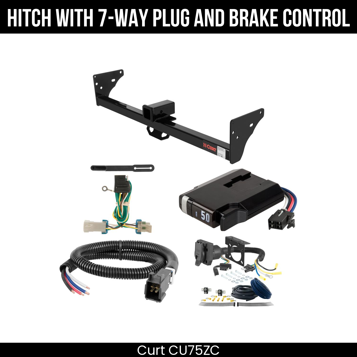 Trailer Hitch , 7-Way , TriFlex NEXT Brake Control
