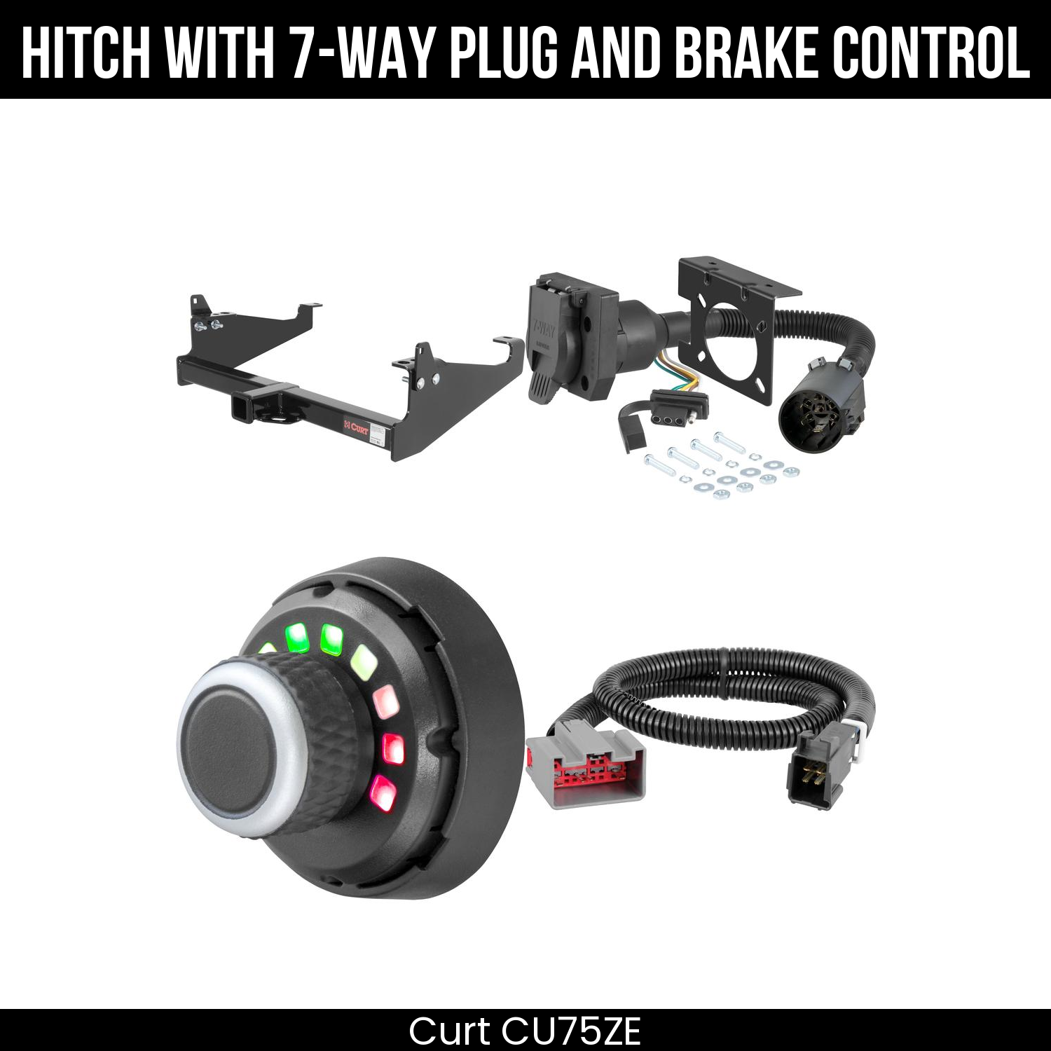 Trailer Hitch , 7-Way , Spectrum Brake Control
