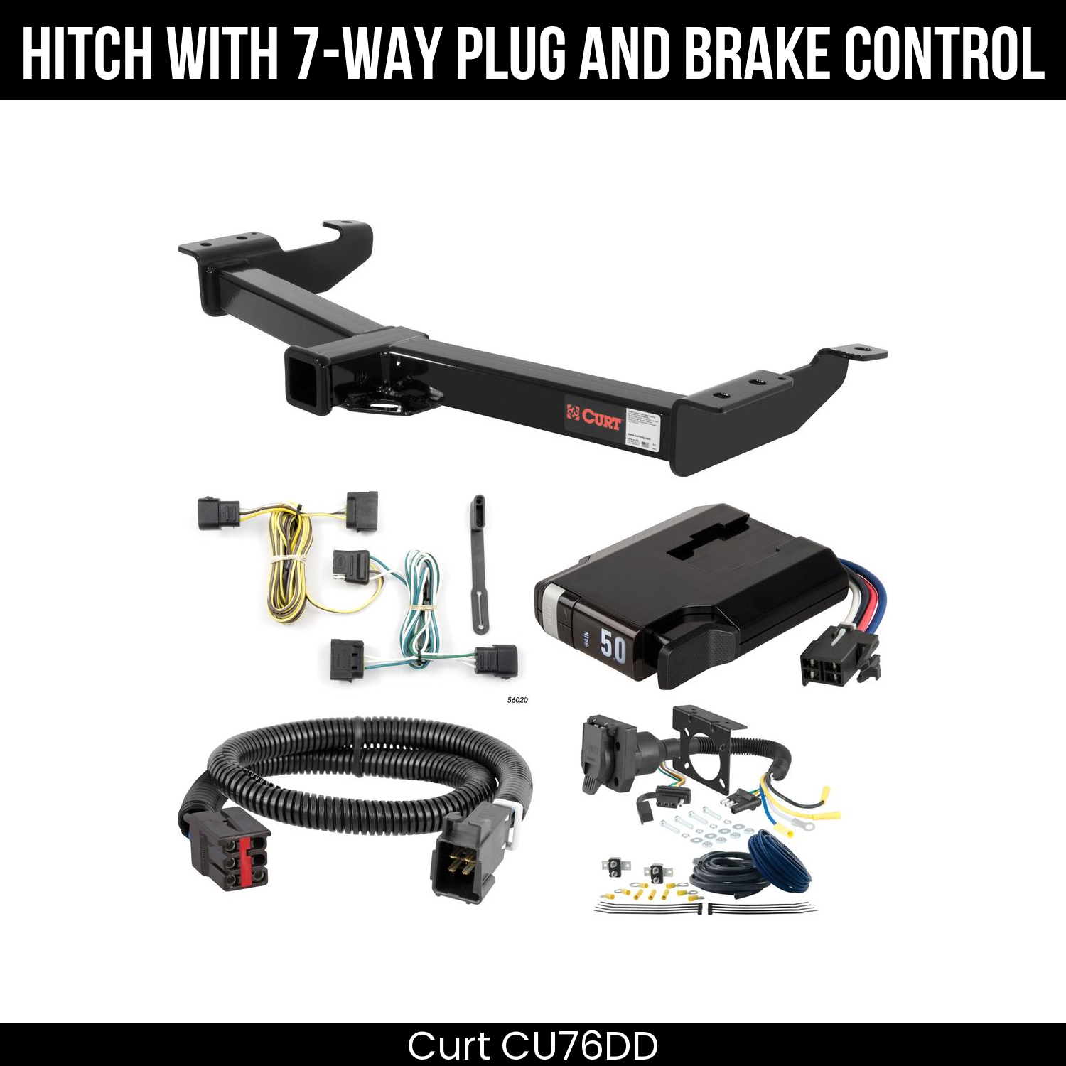 Trailer Hitch , 7-Way , TriFlex NEXT Brake Control