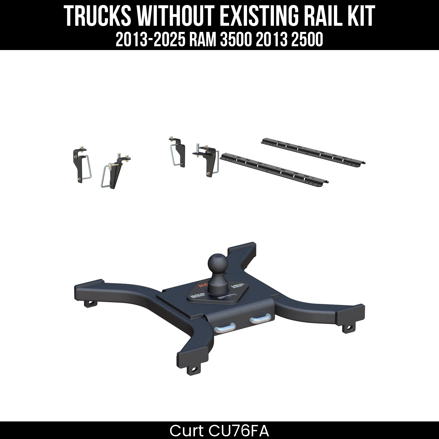Custom 5th Wheel Brackets,Universal 5th Wheel Base Rails,Spyder Gooseneck Hitch